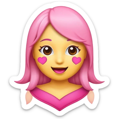 Hasme emojis coquette sticker