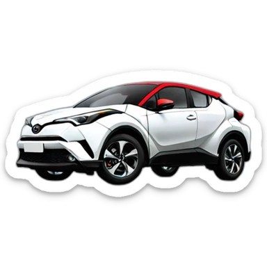 Toyota chr sticker