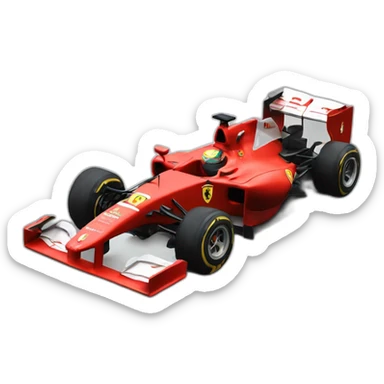 Formula 1 Ferrari sticker
