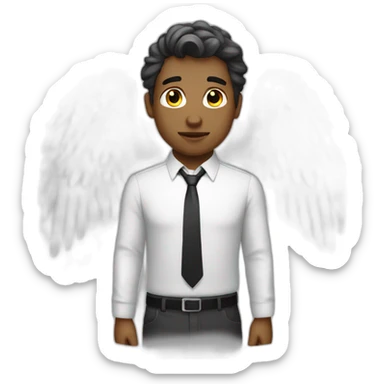 fallen angel sticker