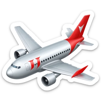 un avions avec une fleche qui traverse avec ecris JJ airlines sticker