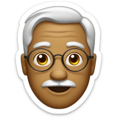 emokie qui se pince le nez sticker