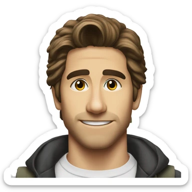 jake gyllenhaal in his teenage years  sticker