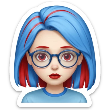 Ghoulia the monster high doll sticker