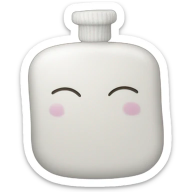 Hot water bottle sticker