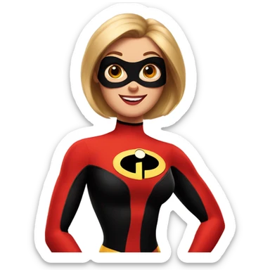 Mrs. Incredible  sticker