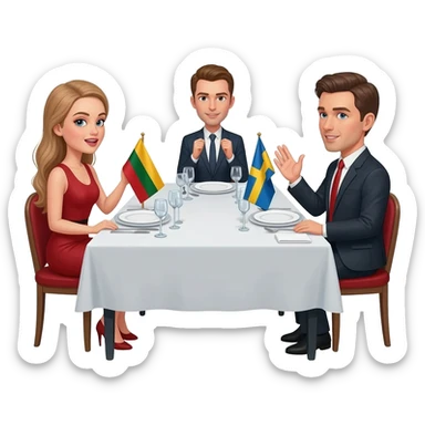 the global reach of fashion model network formed at the dinner table each night: the Lithuanian models sat on one side speaking Lithuanian, the Poles and Czech girls sat conversing on the other side, the Swedes clustered together in a corner. with their national flags sticker