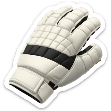 gloves for goalkeeper  sticker