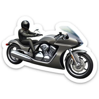 An eye-catching icon featuring a sleek car and powerful motorcycle side by side, showcasing speed, style, and adventure. The vehicles are designed with bold lines, dynamic movement, and a sense of excitement. A transparent background emphasizes the freedom of the open road and the thrill of driving. sticker