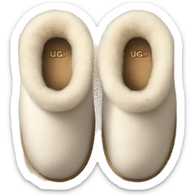 UGG slippers  sticker