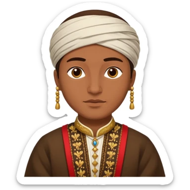 georgian person sticker