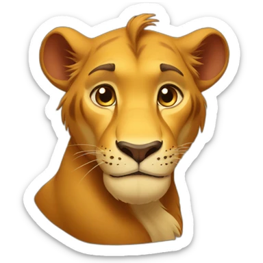 simba-from-the-lion-king sticker