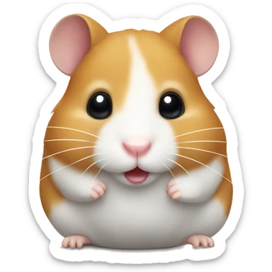 Hamster sticker