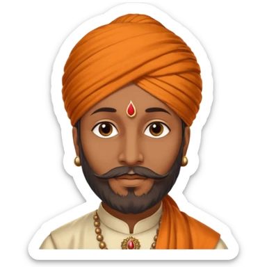 Chatrapati Shivaji Maharaj sticker