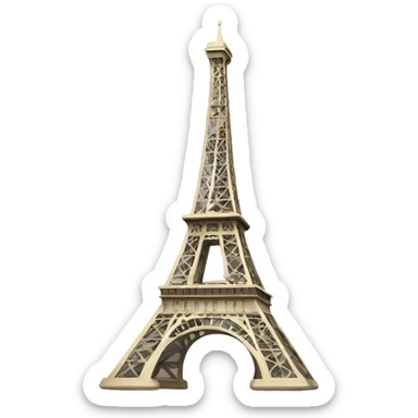 eiffel tower sticker