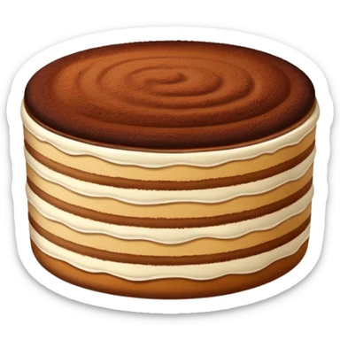 Tiramisu came sticker