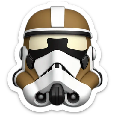 Star Wars Scout trooper sticker