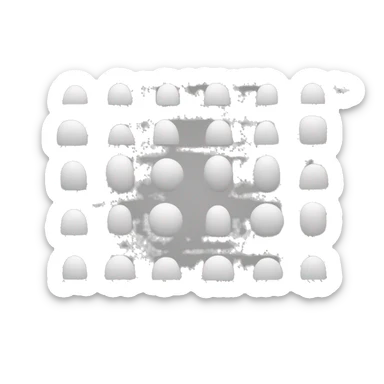 minimalism course logo monochrome sticker