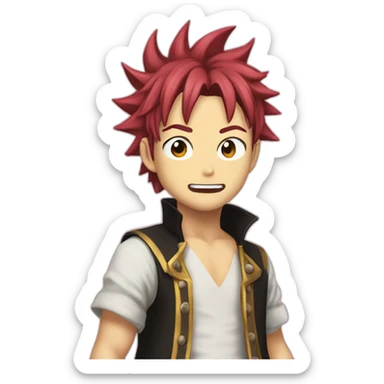Natsu Dragneel sticker