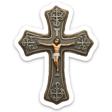 orthodox cross sticker