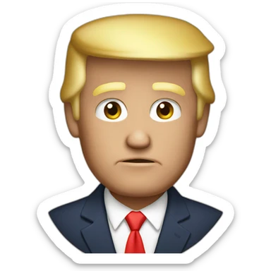 Trump will vote for stop sticker