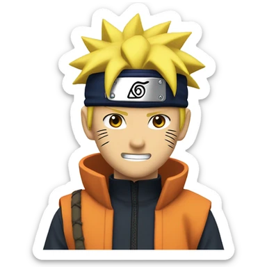 Naruto shringan sticker