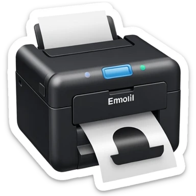 Ink printer cartridge  sticker
