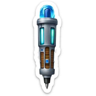 tenth doctors sonic screwdriver sticker