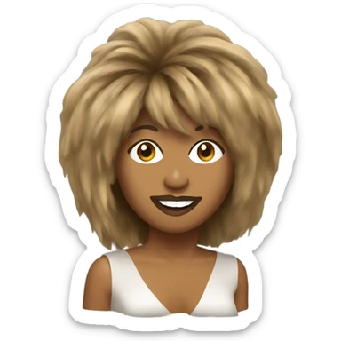 tina turner sticker