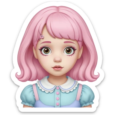 melanie martinez core sticker