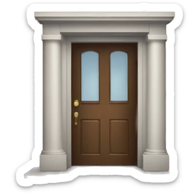 door entrance sticker