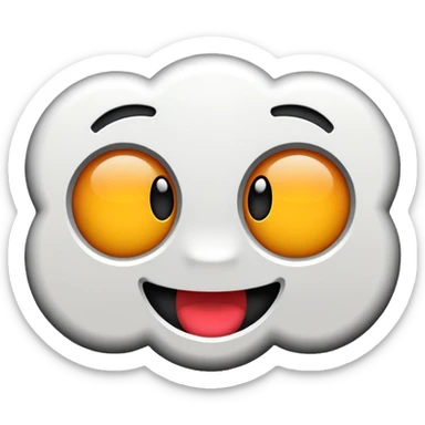 The word “LMAO” spelled out  sticker