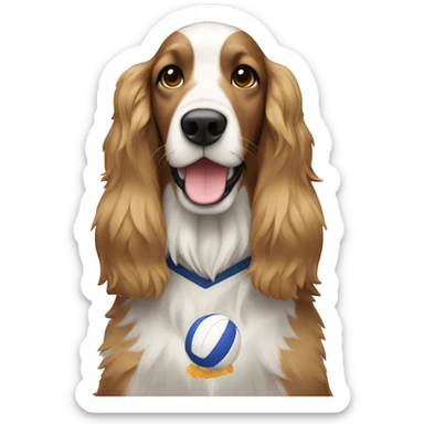 Setter in volleyball  sticker