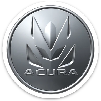 recreate the real life Acura logo sticker