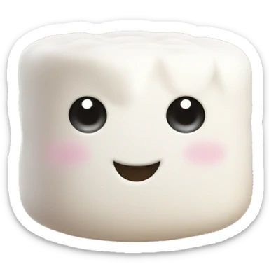 Marshmallow  sticker