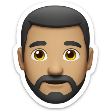 Hombre fuerte sticker