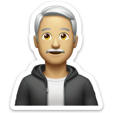 Persona levantando peso muerto  sticker