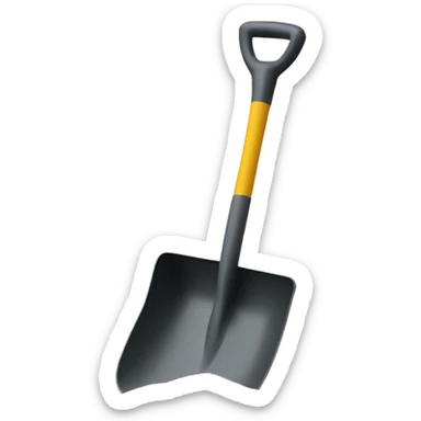 children's sand shovel sticker
