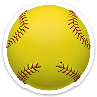 softball sticker