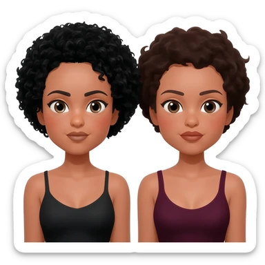 Black lesbians sticker