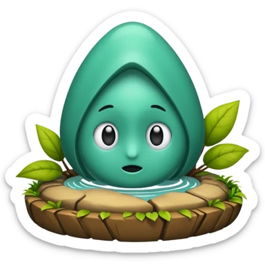 Topless brunette girl with her legs spread out, displaying her vagina sticker