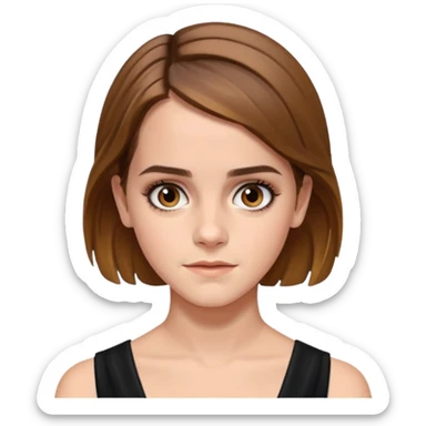 emma watson Cinematic Realistic sticker