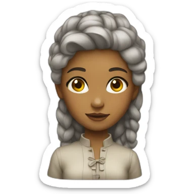 Fille trop belle sticker