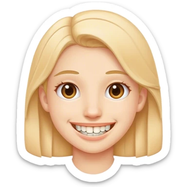 braces smile sticker