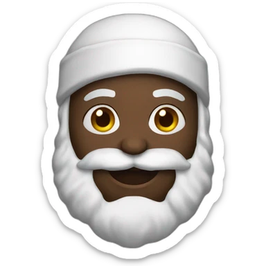 blacksanta sticker