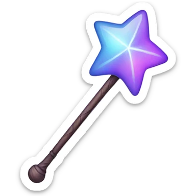magic wand sticker