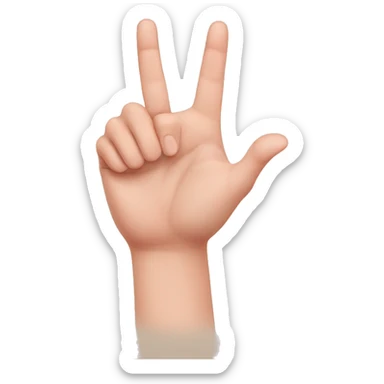 Pinky promise sticker