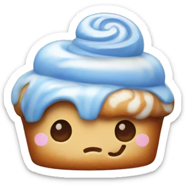 Cinnamonroll (blue hello kitty friend) sticker