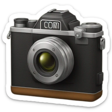 Camera antigua de fotos sticker