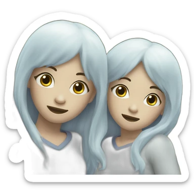 ghost triplets playground sticker